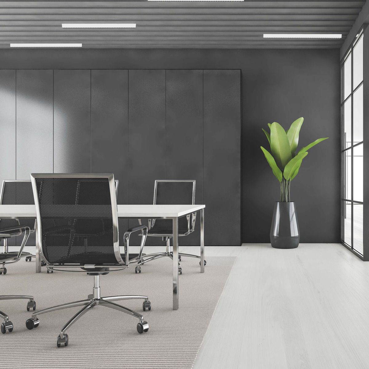 Lampadari & plafoniere: LED Pendelleuchte, Raster, 120 cm Länge – Nuovo (secondo la descrizione) da Kreuzlingen venduto da Smart-Light 1