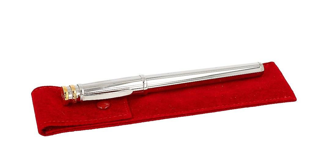 Cartier Penna & Evidenziatori: Penna Roller Must de Cartier Trinity Godron – Usato da Stabio venduto da phi_k5ws 1