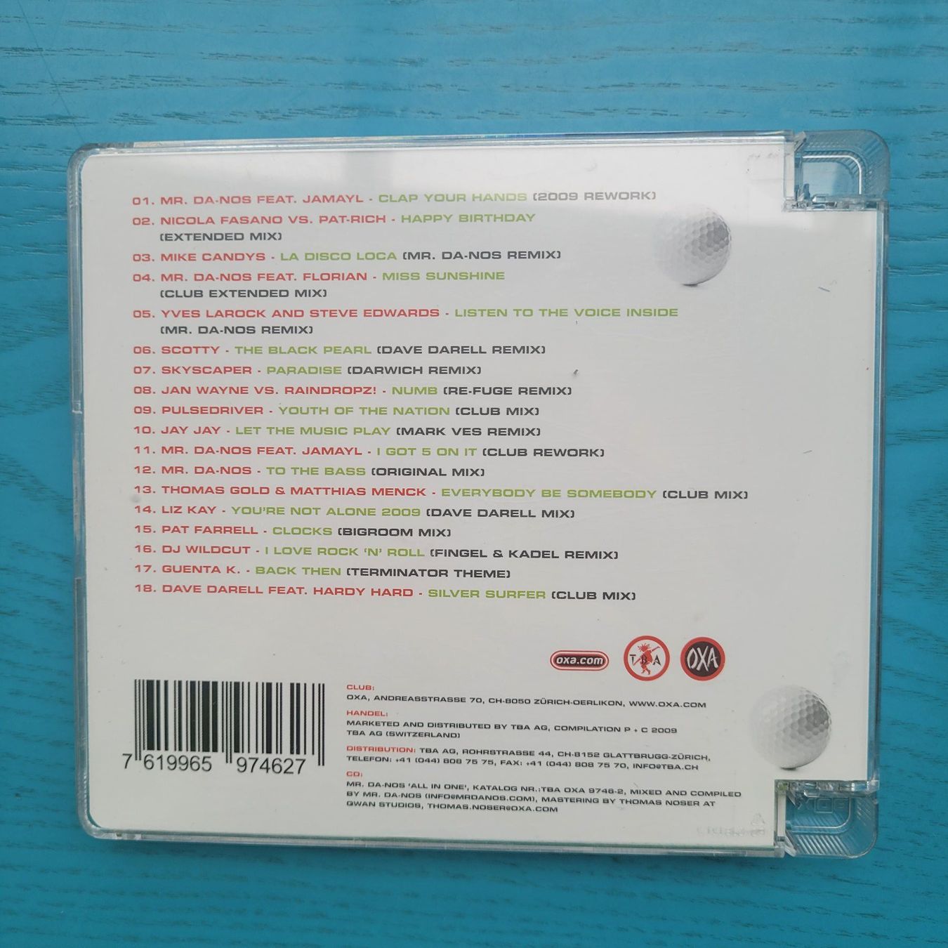 CD: Mr. Da-Nos- All in one – Usato da SCHÜBELBACH venduto da CoKaHa 1