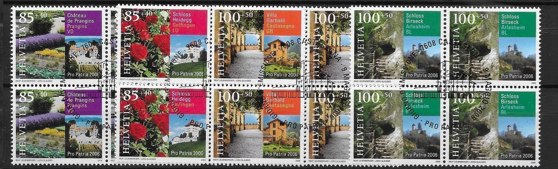 Tutti i francobolli: PP2006 - Pro Patria 2006  B4 1er jour – Usato da Trélex venduto da Phil_Albert