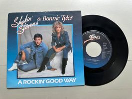 BONNIE TYLER SHAKIN' STEVENS tolle Single Kult Hit 80's