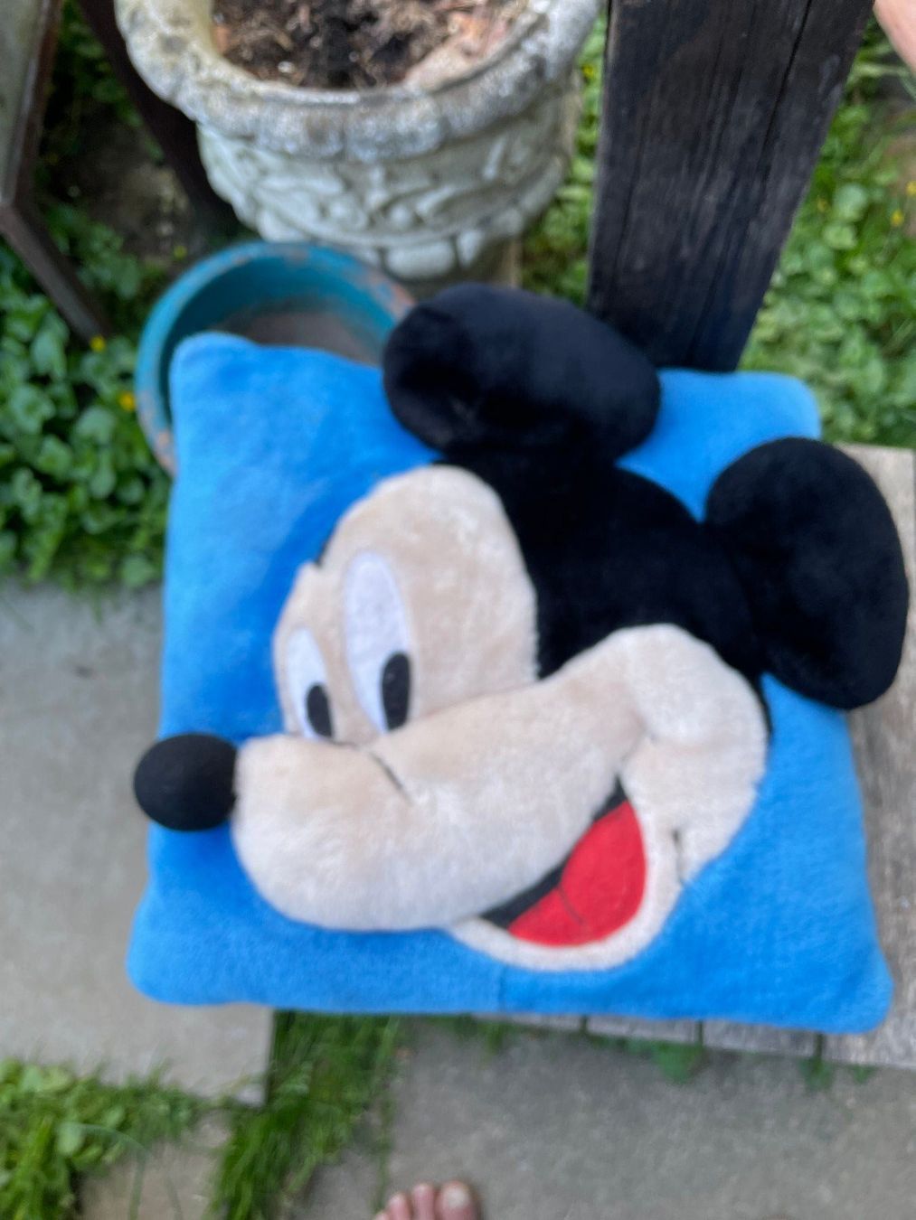 Disney Cuscini: MICKEY-MAUS-KISSEN – Usato da Forch venduto da ESELSTEIN