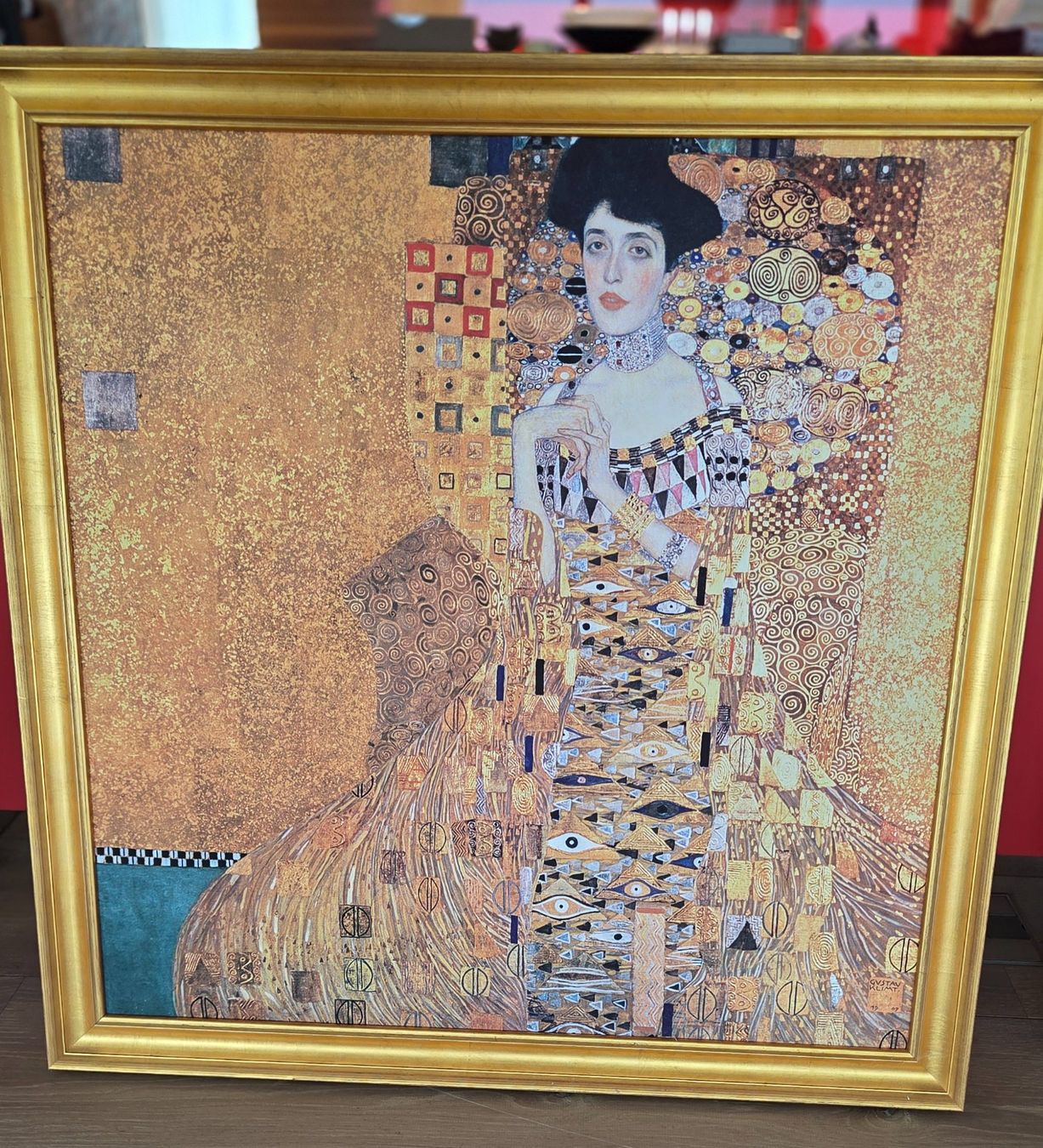 Poster & Bilder: Klimt-Reproduktion "Adele Bloch-Bauer" – Gebraucht aus Meggen von Gogii