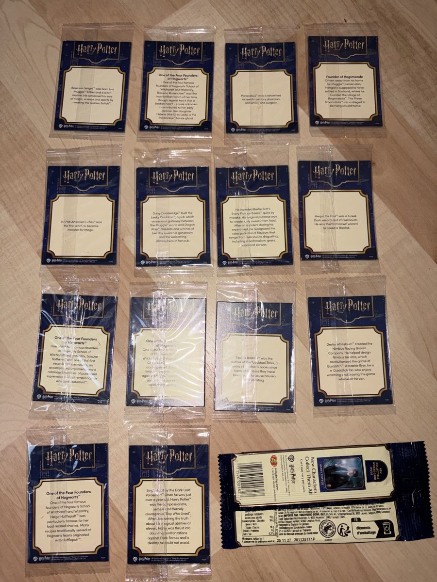 Sammelbilder & Trading cards: Harry Potter Schoggy Frog Karten Sammlung Lenticular – Neu (gemäss Beschreibung) aus Galgenen von Miachelle 3