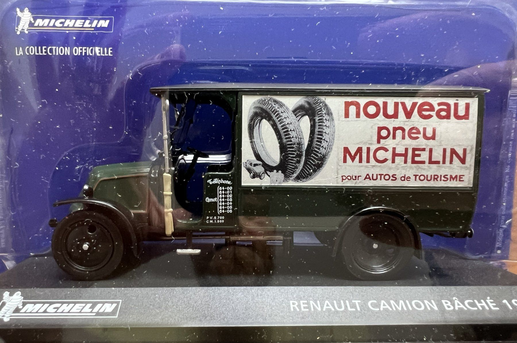 Renault Voitures modèles: Renault Camion Bache 1925 Michelin 1/43 – Neuf avec emballage d'origine à Meilen par rdv_n7s9