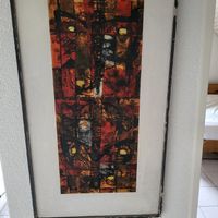 gerahmt 50x100cm guter Zustand orginal vom Hans. e Deutsch