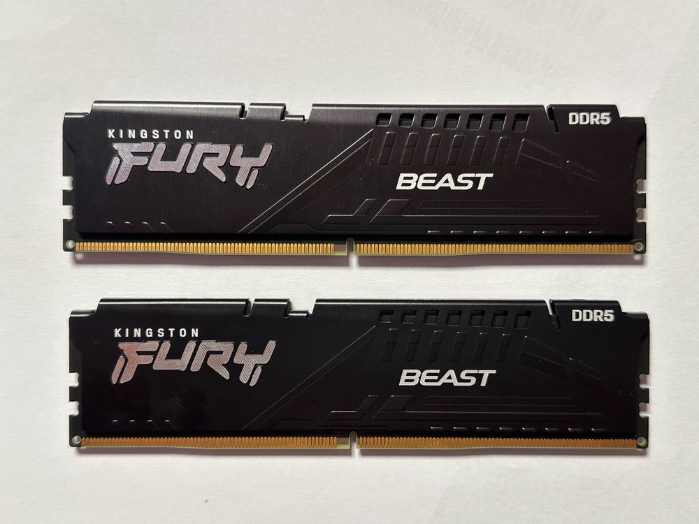 Kingston FURY Beast 2 x 32GB, 5200 MHz, DDR5-RAM, DIMM RAM (Neu (gemäss ...