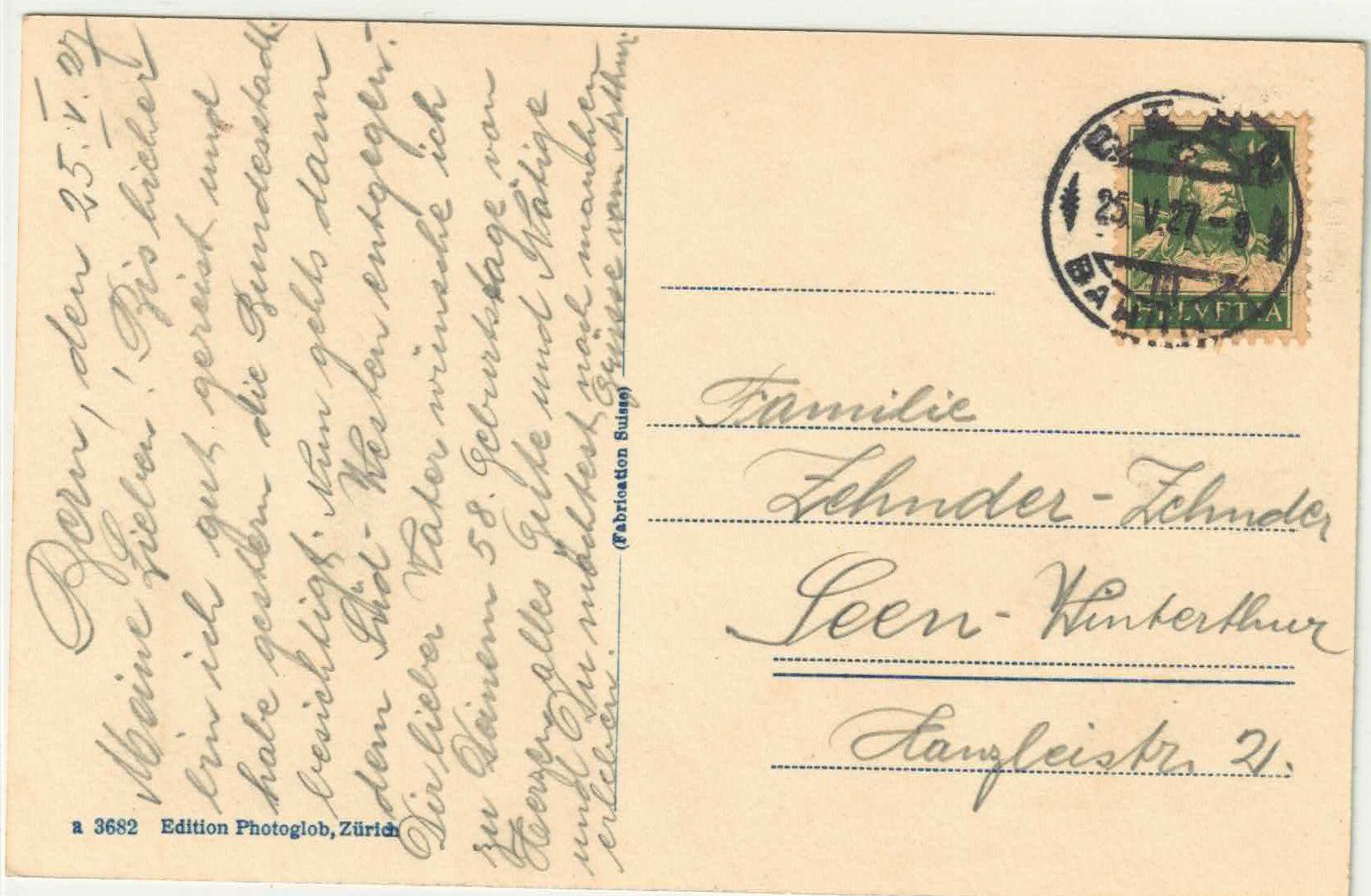Cartoline postali: Bern - Parlement mit Bundesplatz – Usato da Ettingen venduto da Kartenplanet 1