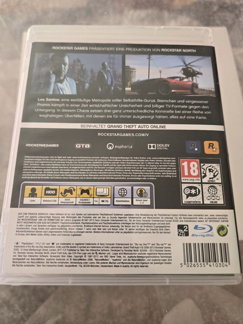 Jeux: GTA 5 PS3 – D'occasion à Bussigny par Kfdlt 1