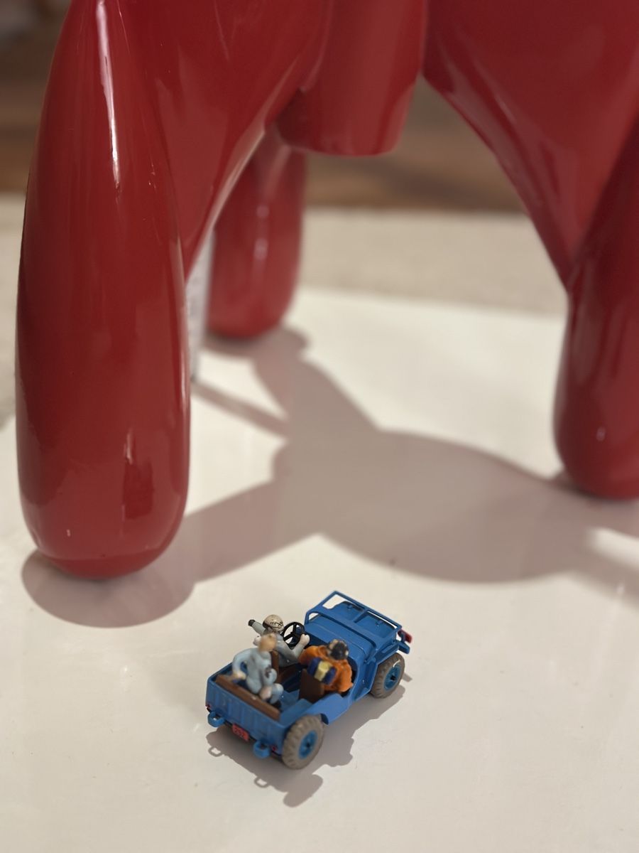 Statuette: Tim und Struppi Rakete Tintin – Usato da Adliswil venduto da bevel67 2