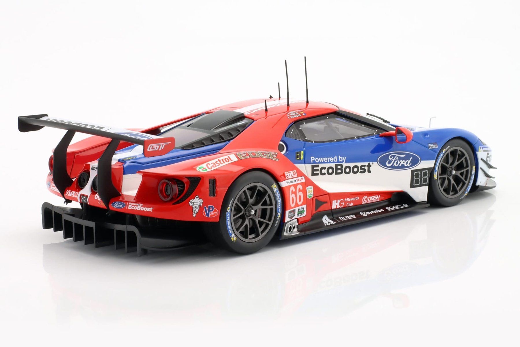 Ford GT66 Sieger GTLM-K. 24h Daytona 2017 1:18 Ixo! (Neu und ...
