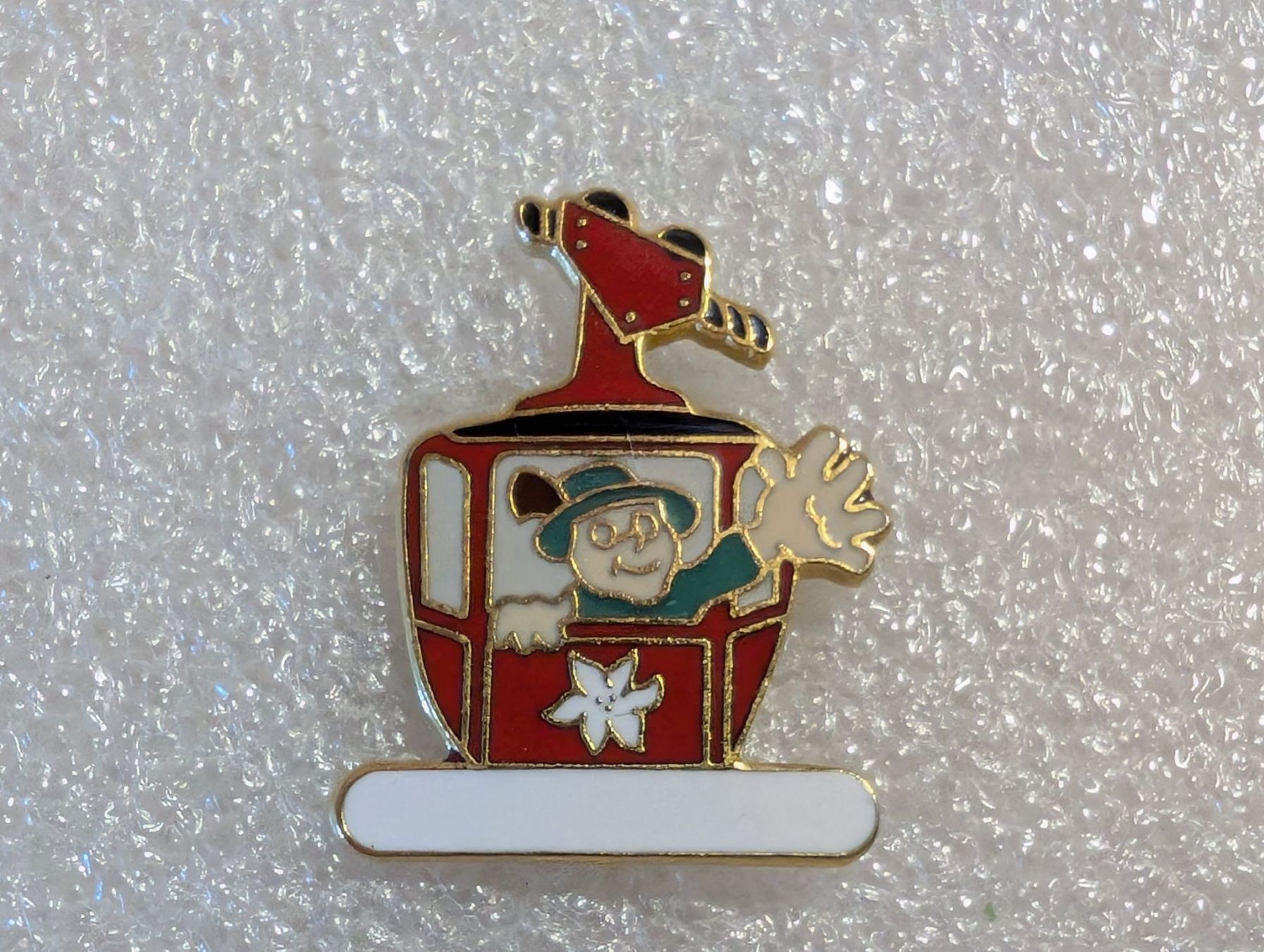 Placchette & Badge: Ansteckpin 277: Gondel Luftseilbahn – Usato da Oppligen venduto da Pin-Fall-Shop