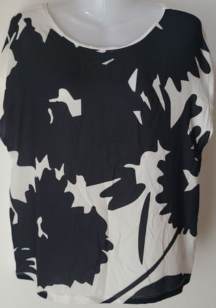 Damen Oberteil mit Blumenmuster Grösse 38