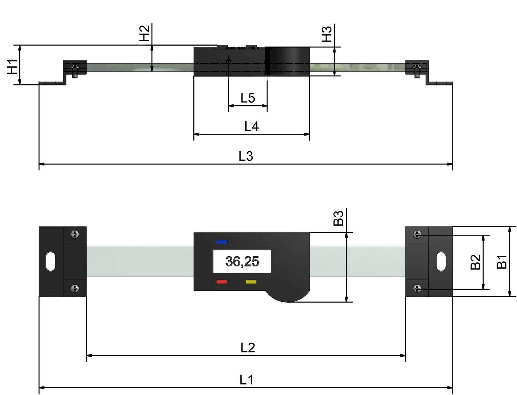 Messen: Digitaler Anbaumessschieber 400 mm – Neu und originalverpackt aus Bottighofen von zaap 1