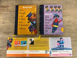 3 x Jim Knopf Lukas der Lokomotivführer/ die Wilde 13 + 2 CD