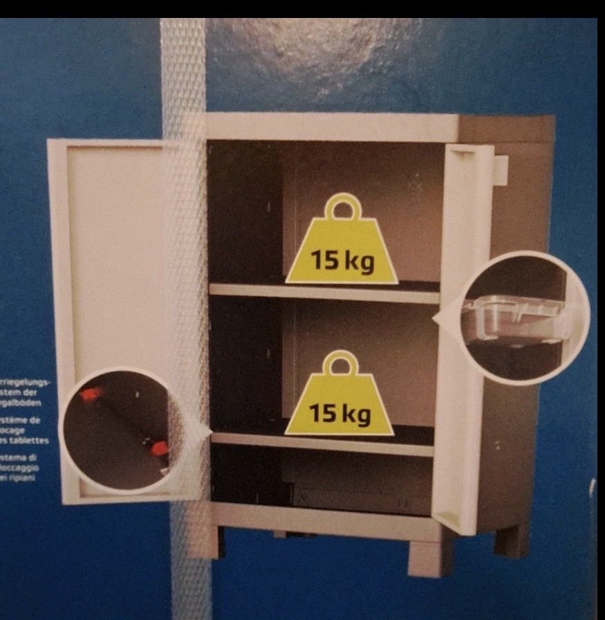 Armadi: Oecoplan Kunststoffschrank – Nuovo e nell'imballaggio originale da Frauenfeld venduto da berk39
