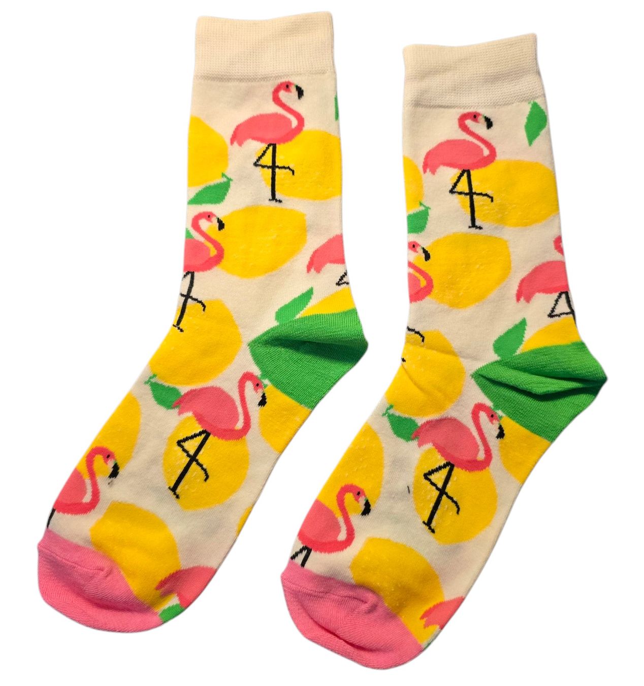 Calze: Socken Flamingos – Nuovo e nell'imballaggio originale da Zürich venduto da amysmith 1