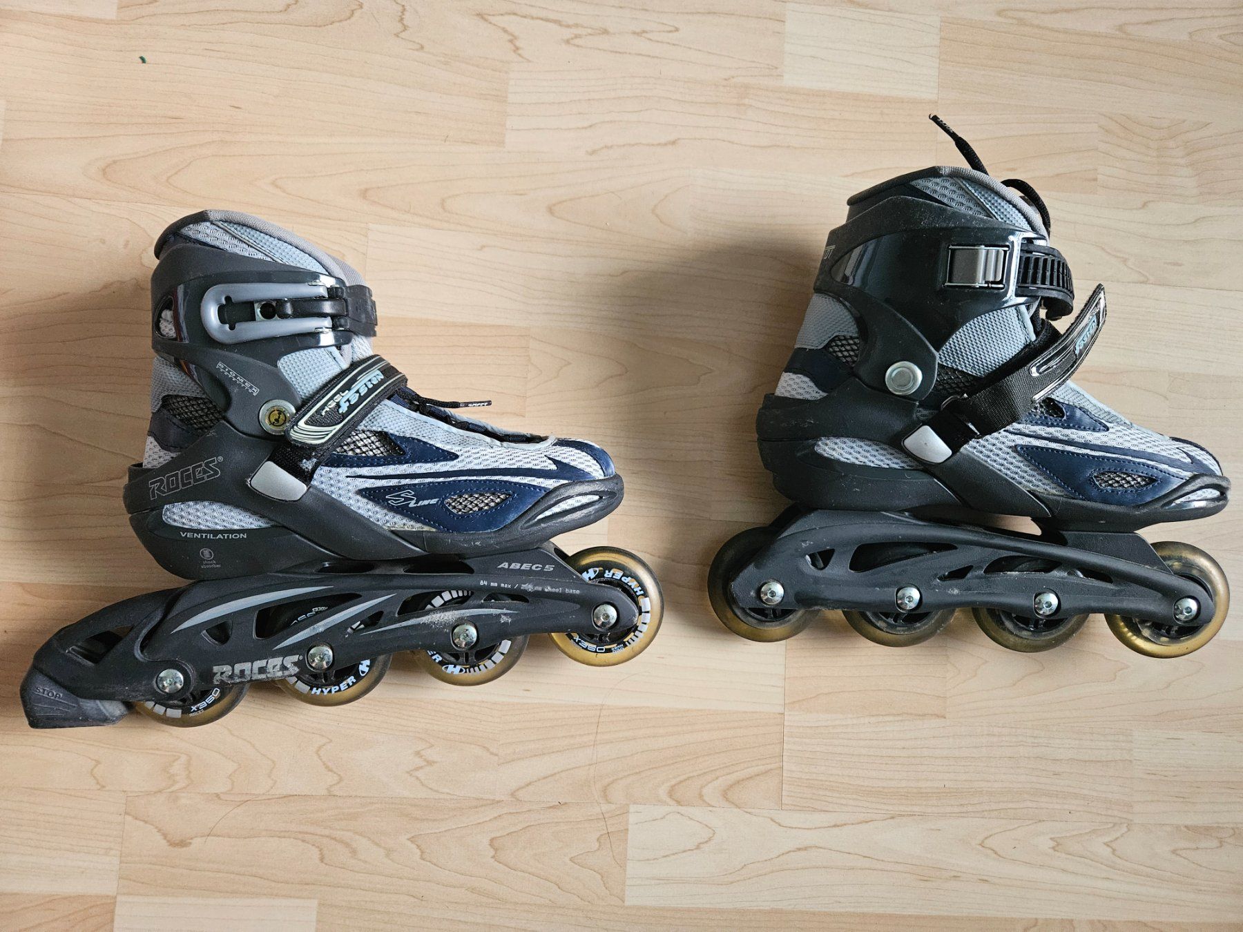 Pattini in linea & Pattini a rotelle: Roces Inline Skates, Top Zustand, Rollschuhe Gr. 40 – Usato da Ebikon venduto da majjo_m