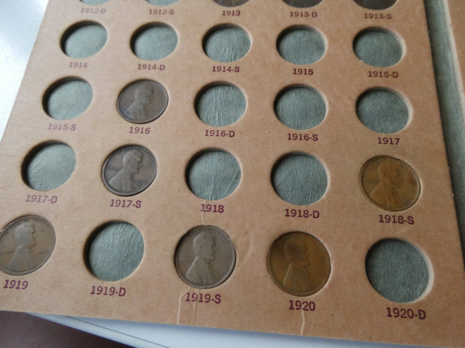 Tutti le monete: USA Lincoln Penny Collection ab 1909 – Nuovo (secondo la descrizione) da Hinterforst venduto da Rohusri 3