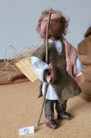 Schwarzenberger Krippenfiguren Kind/Knabe Kräze 18cm N13