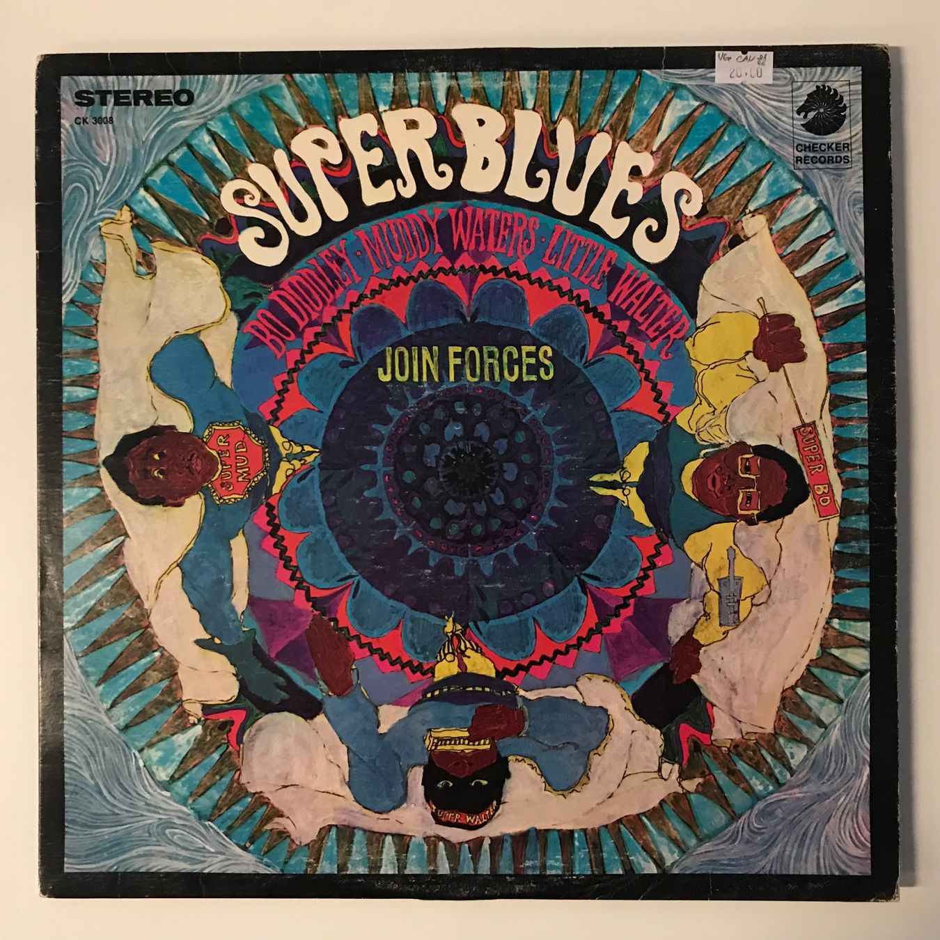 Dischi in vinile: Super Blues - Bo Diddley, Muddy Waters, Little Walter – Usato da Aesch BL venduto da BlueMusicRecords