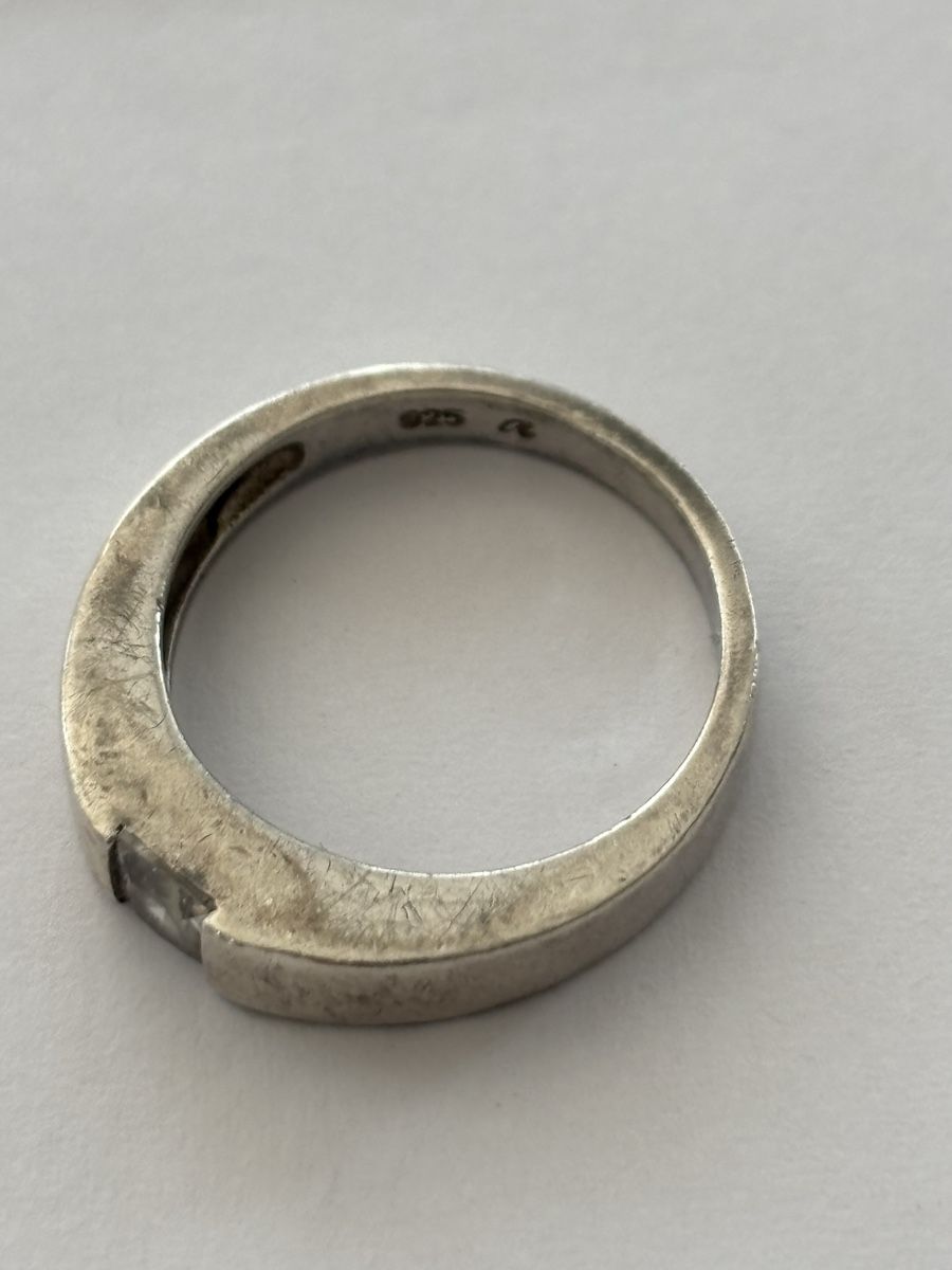 Bagues: Silberring mit Stein gebraucht 925 – D'occasion à Langnau am Albis par flusspflege 4