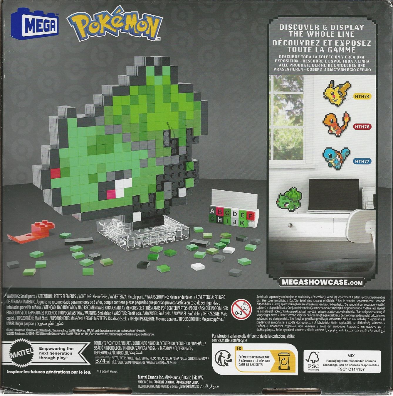 Mega Kit di costruzioni: MEGA HTH 75 POKEMON BULBASAUR - BULBIZARRE  PIXEL ART new – Nuovo e nell'imballaggio originale da Vezia venduto da Aquarius_Age 1