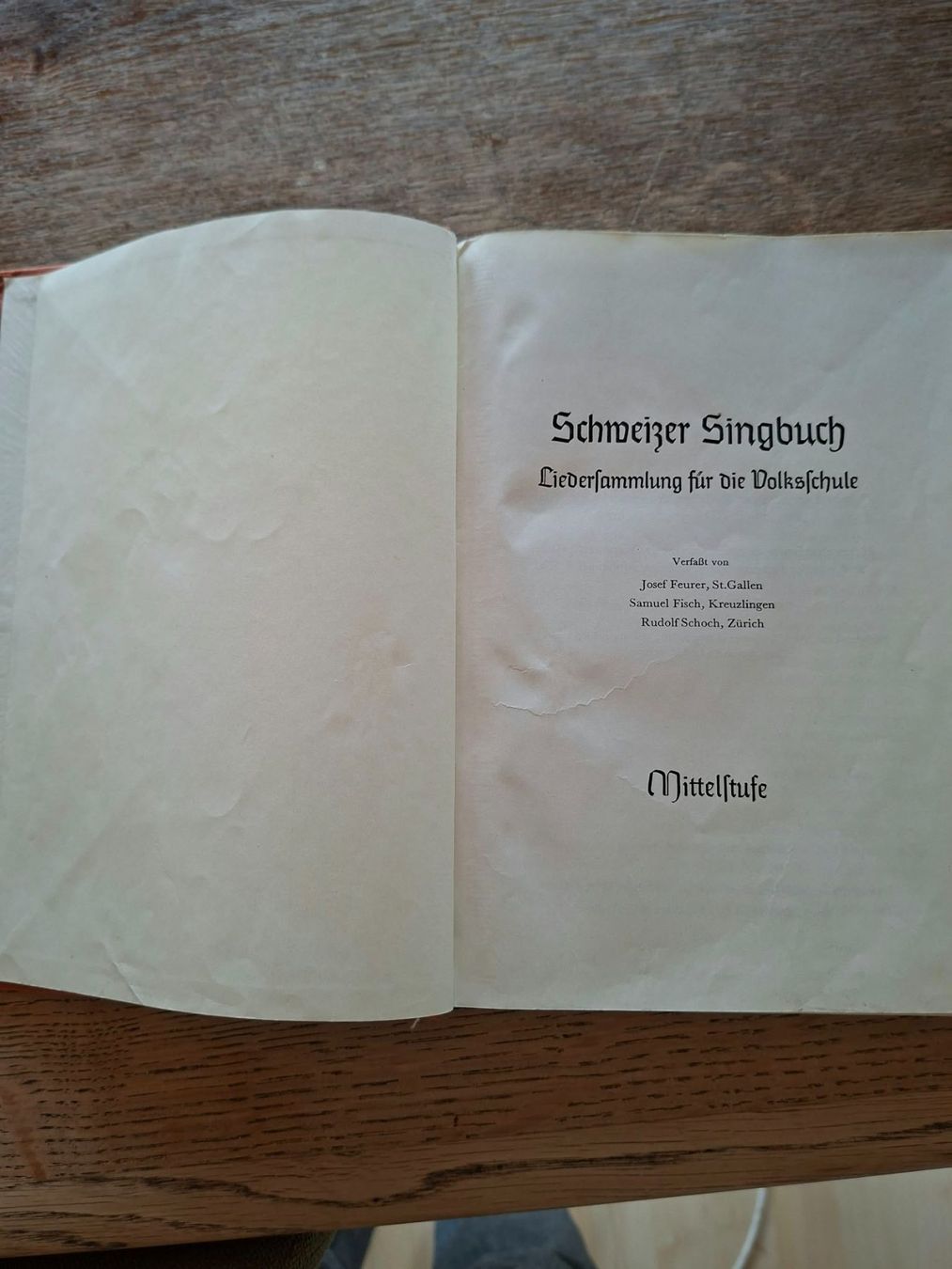 Livres: Schweizer Singbuch, Primarschulstufe, 1946 – D'occasion à Bern par Gaebeler 1