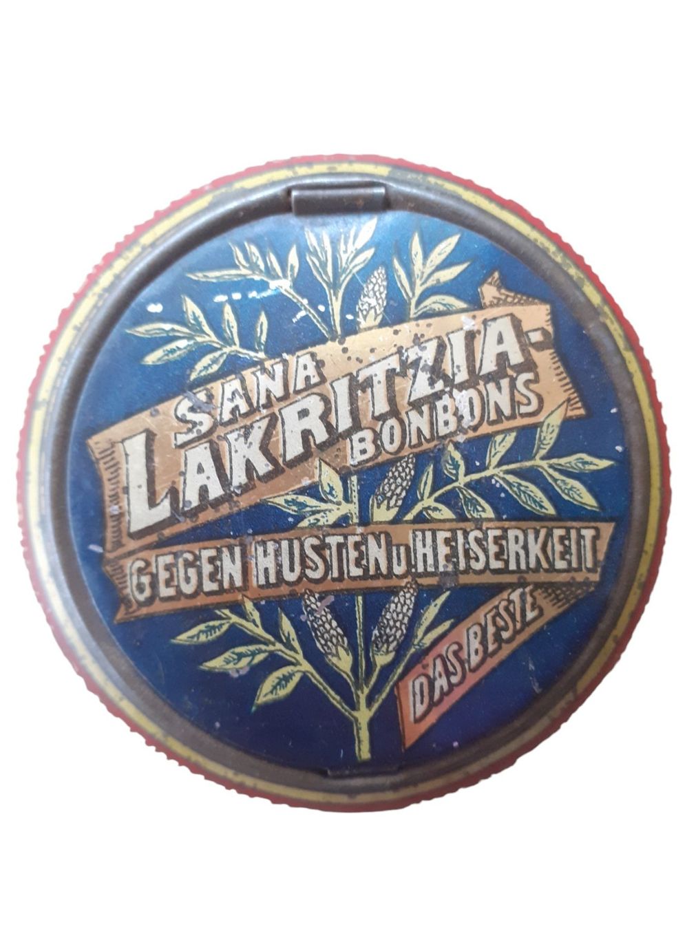 Barattoli: Antike Blechdose Lakrizia – Usato da Mörschwil venduto da antiksalon 2