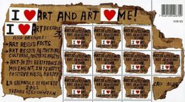 Bogen I love Art and Art loves me** 2011