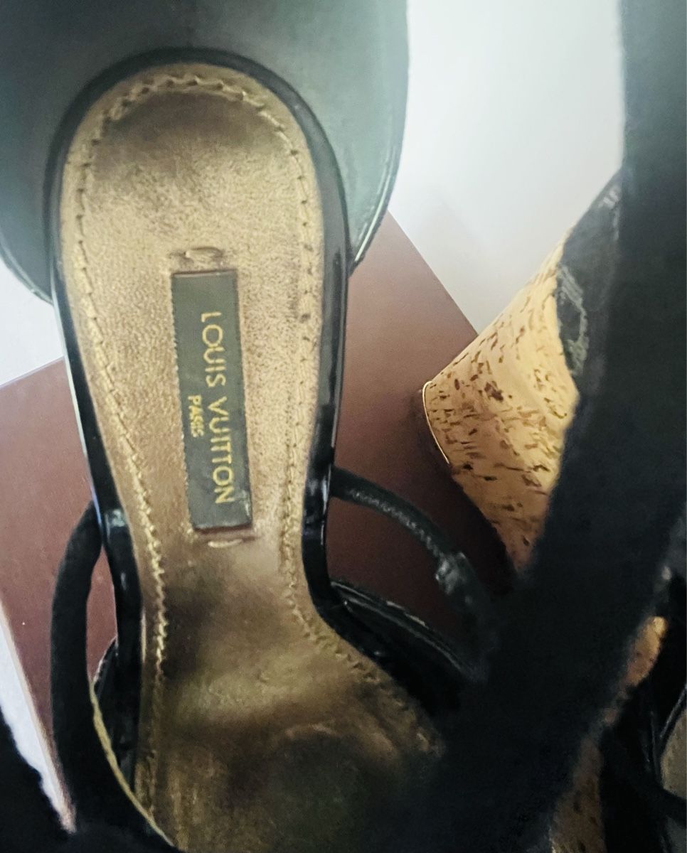Louis Vuitton Scarpe da donna: Louis Vuitton Sandaletten / Monogramm – Usato da Basel venduto da marinaliane 2