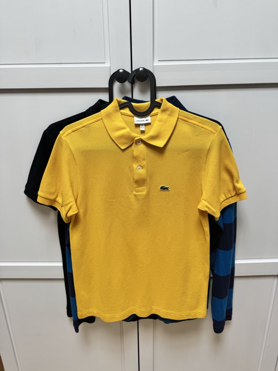 Hemden, T-Shirts & Polos: Polos 3er Set Lacoste Napapijri – Gebraucht aus Hagendorn von meryem79