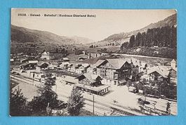 Gstaad - Bahnhof - Montreux-Oberland Bahn - MOB - 1924