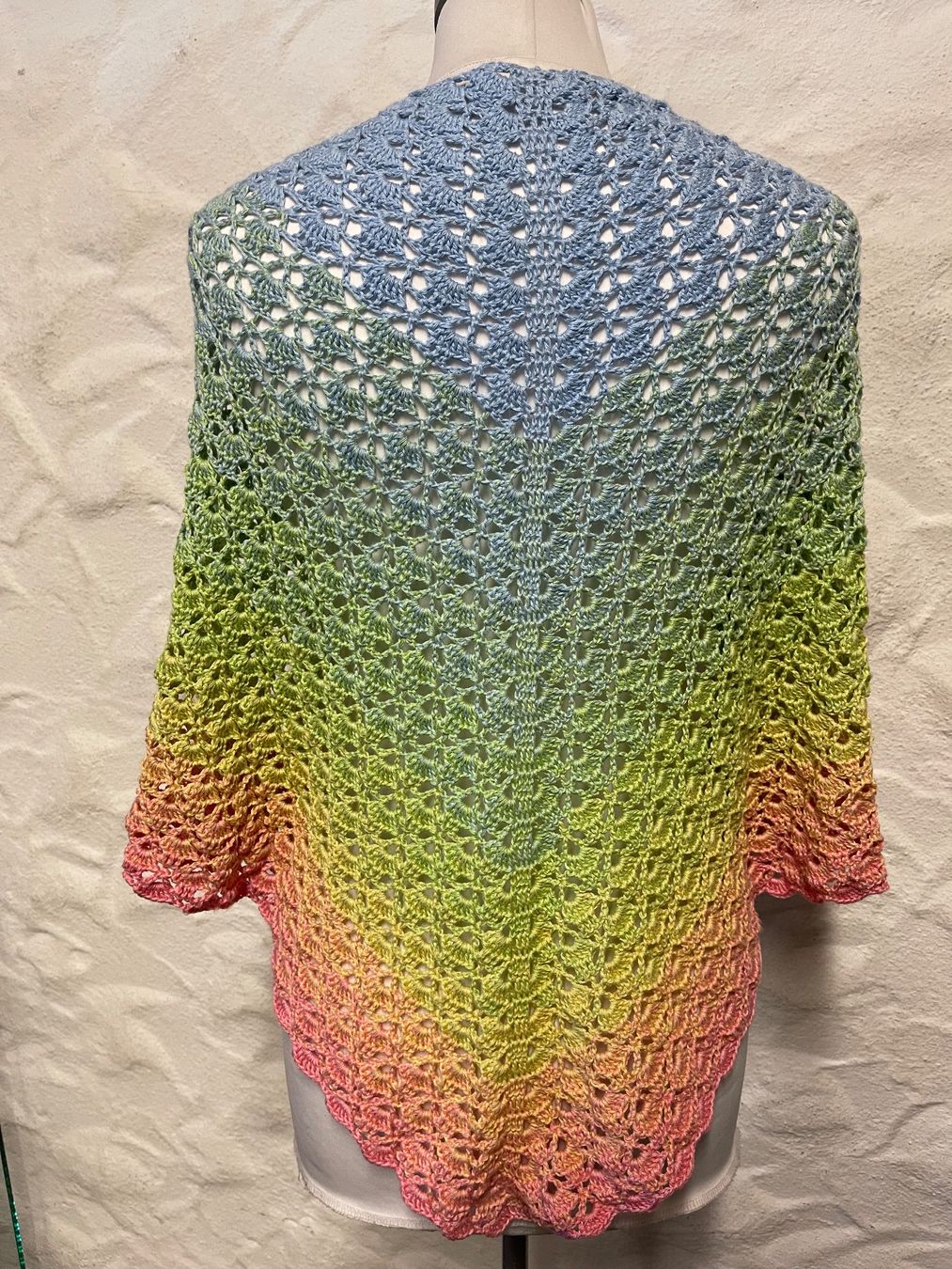 Foulard & Sciarpe: Stola, Regenbogen – Nuovo (secondo la descrizione) da Urnäsch venduto da pas_5r9c 1