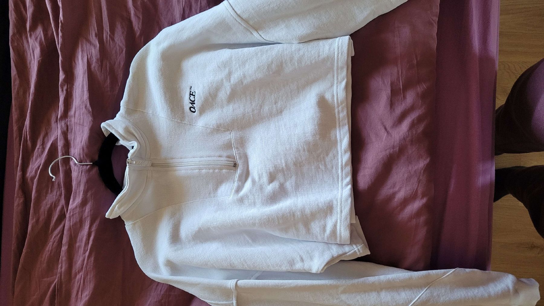 Oace Maglioni & Felpe: Oace Appearance Shaded Halfzip Pullover weiss, Grösse S, neu – Nuovo e nell'imballaggio originale da Brugg AG venduto da Ela_Obi 3