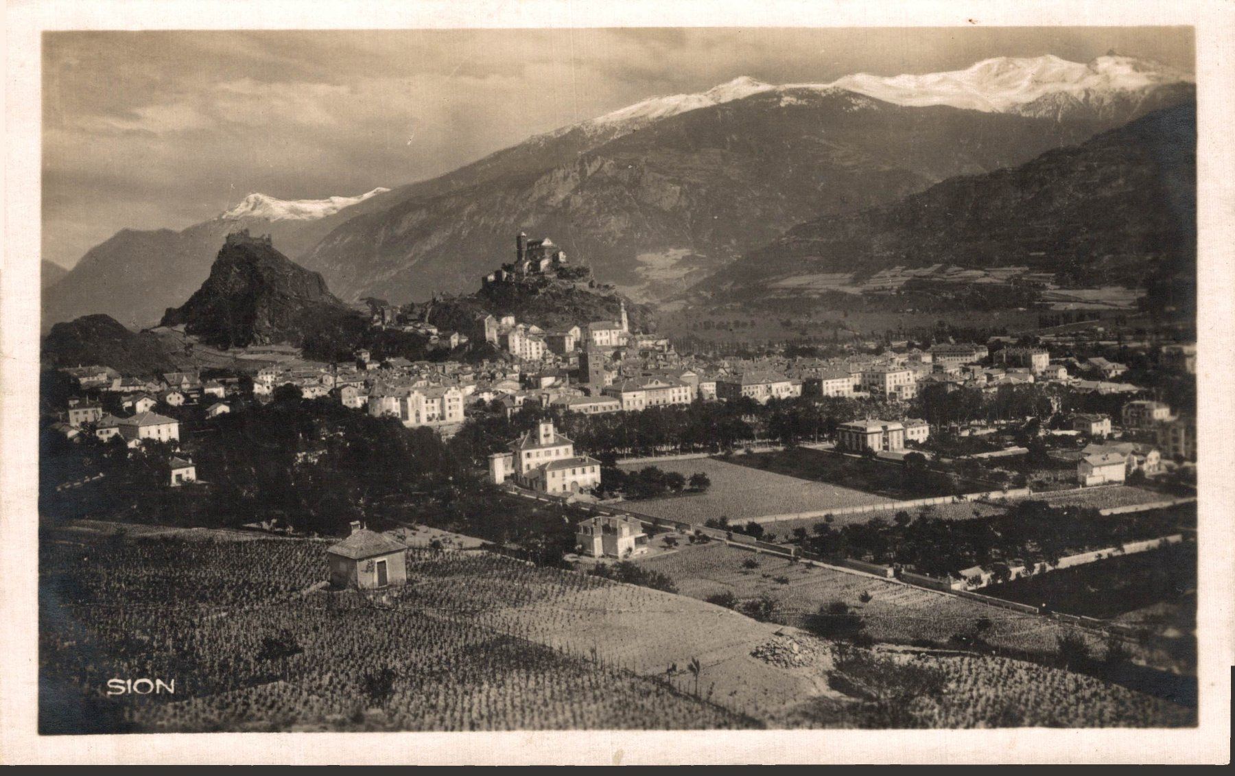 Ansichtskarten: Sion – Gebraucht aus Bronschhofen von Astore