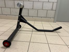 Béquille d'atelier moto, robuste et fiable - hiver ✅