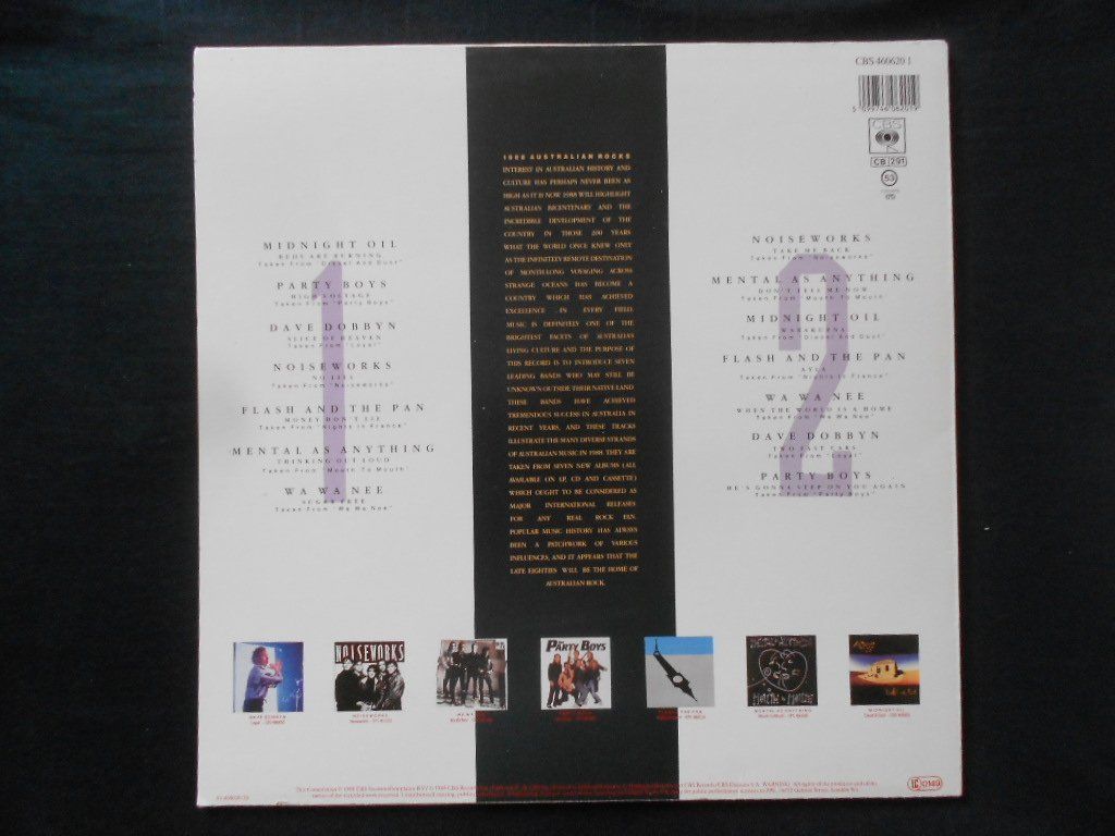 Dischi in vinile: 1988 AUSTRALIAN ROCK – Usato da Bex venduto da Giorgiob 2