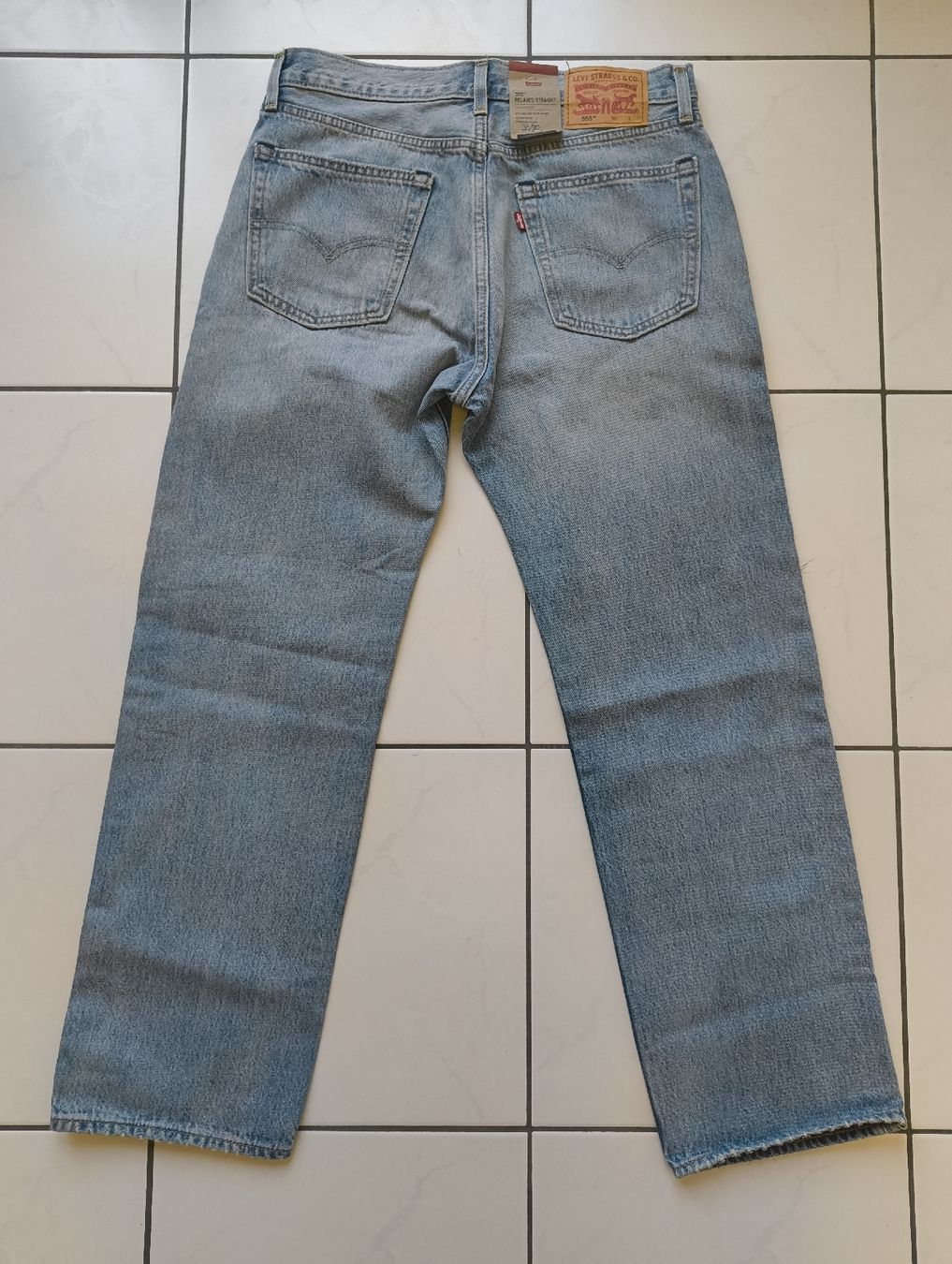Levi's Jeans: Levi's 555 Jeans, W33/L30, hellblau, Used Look – Neu (gemäss Beschreibung) aus Uitikon Waldegg von PJLS1 2