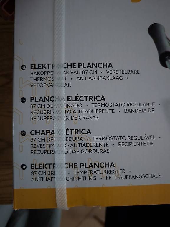 Grils: Plancha électrique  – Neuf avec emballage d'origine à La Chaux-de-Fonds par els_gbl2 1