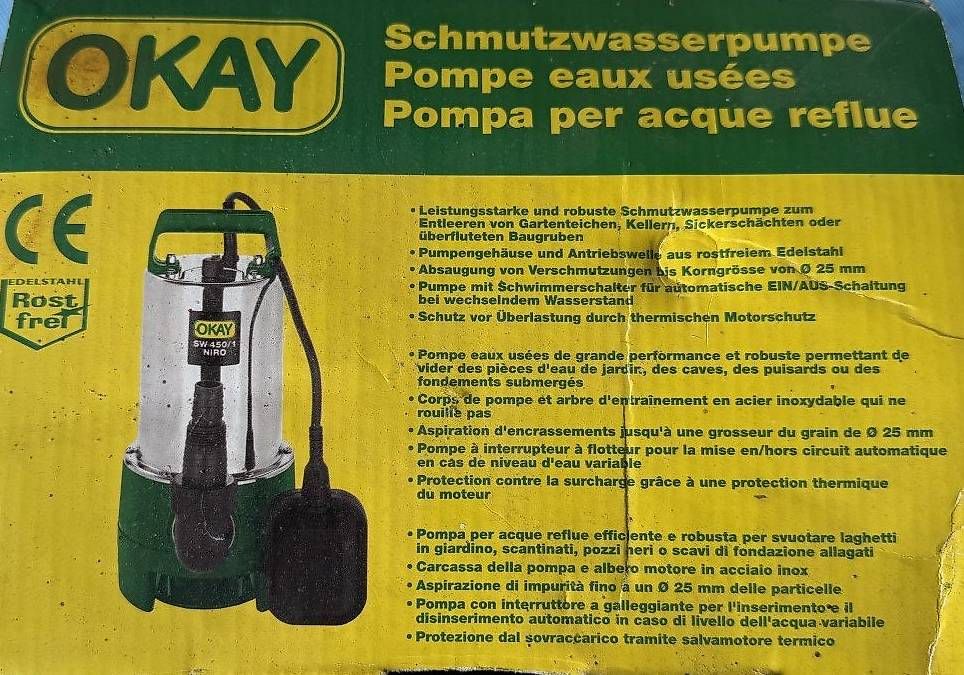 Pompe & Parti di ricambio: Schmutzwasserpumpe – Usato da Richterswil venduto da Blue210 2