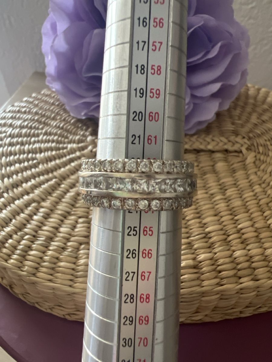 Anelli: Schöner funkelnder Silberring 925 – Usato da Seon venduto da Sunny-Schmuck78 3