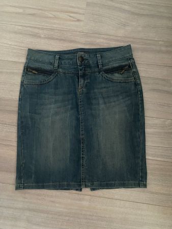 ESPRIT Jeansrock Gr. 38 blau