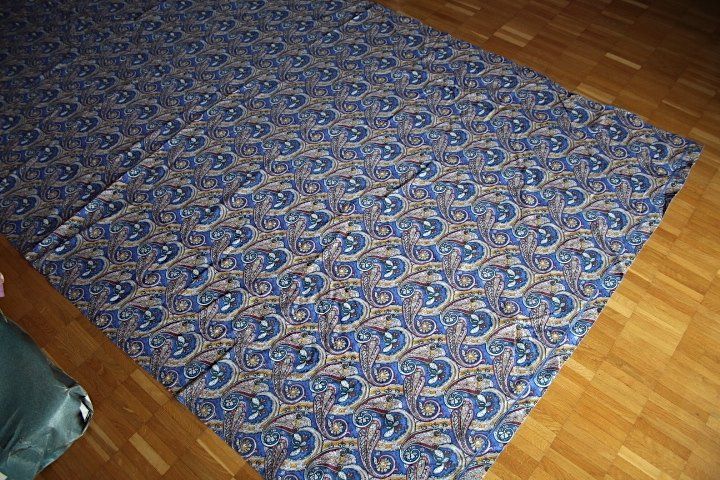 Altra biancheria da tavola: Stoff Paisley-Muster- Tischtuch 253 x 141 cm – Usato da Locarno venduto da fripui 1