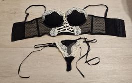 Dessous Set Push-Up und String