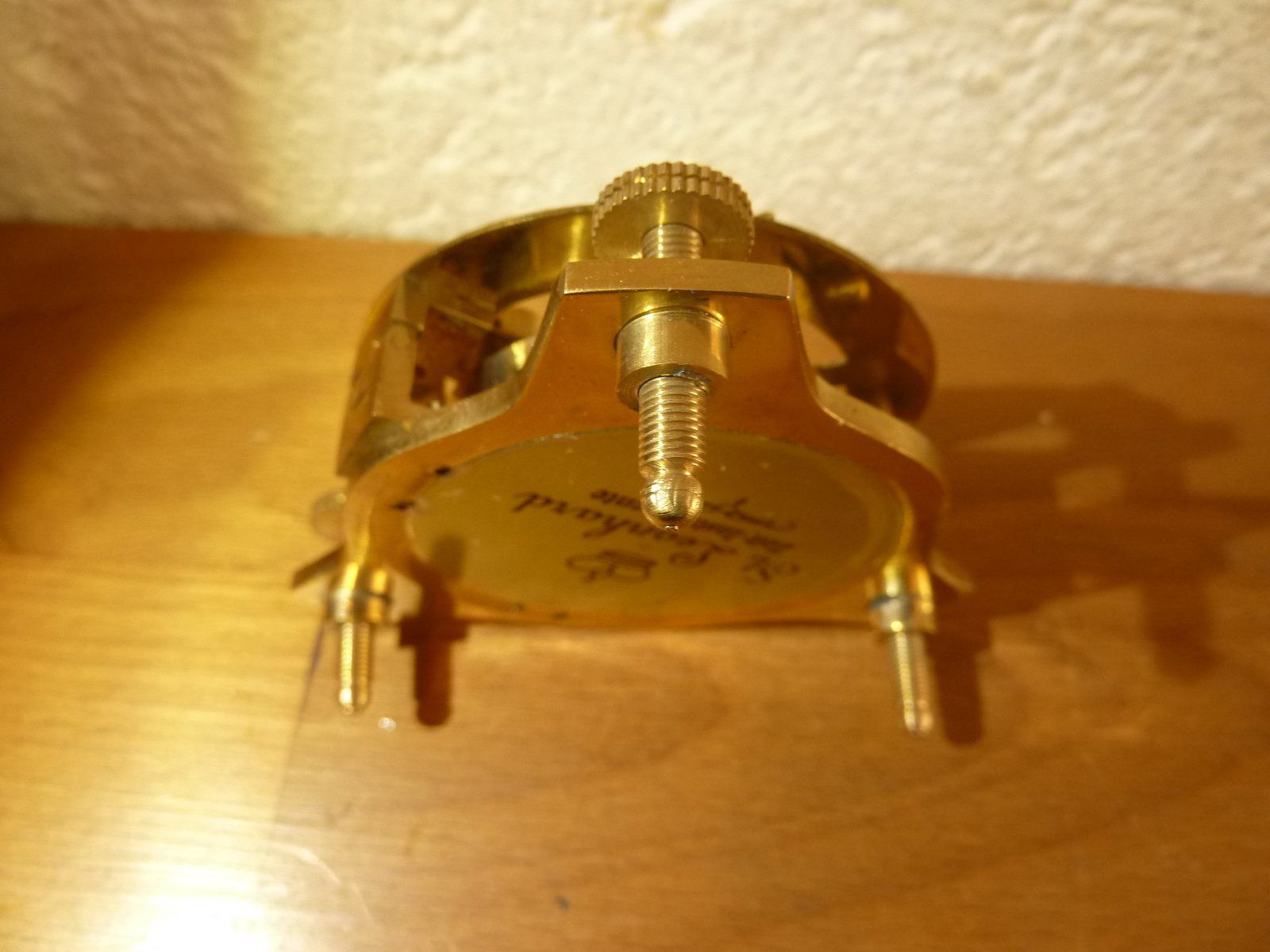 GPS & Strumenti di misurazione: St.Leonard Messing-Sonnenuhr mit Kompass ein Schmuckstück – Usato da Hochfelden venduto da swissice 6
