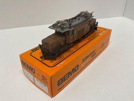 Bemo H0m, 1255 Krokodil 413, Top Zustand, Neuwertig OVP