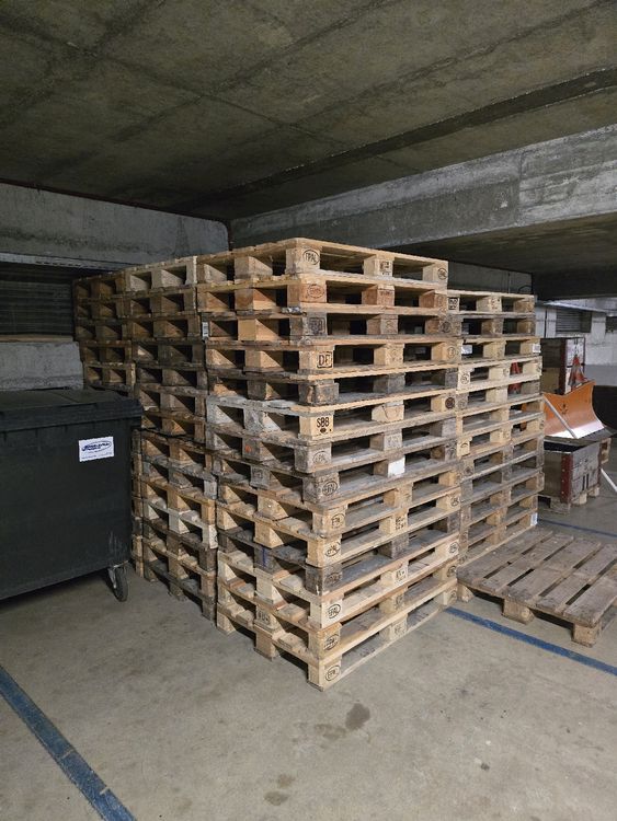 palettes euro (Gebraucht) in Hauteville für CHF 200 – nur Abholung auf ...