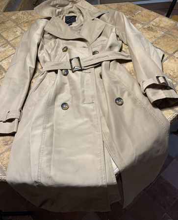 Trench New Look beige doppiopetto-tgS-autunno 