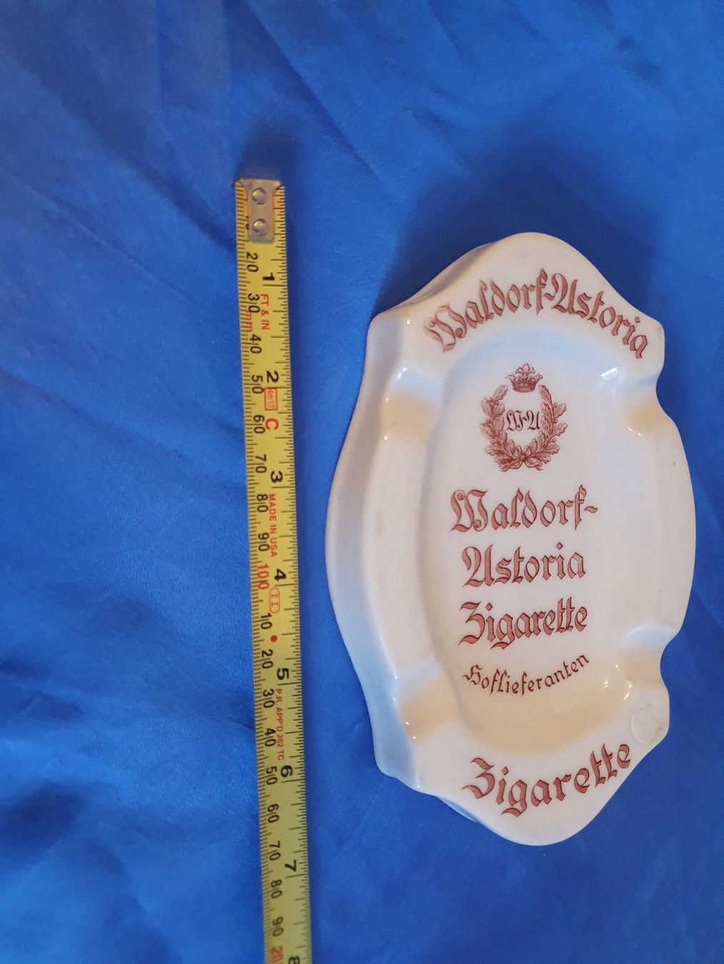 Aschenbecher: Waldorf Astoria Zigarette Werbung Aschenbecher Alt – Gebraucht aus Russikon von eunicetungol 2